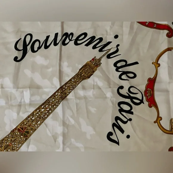 Souvenir de Paris Vintage Women Scarf